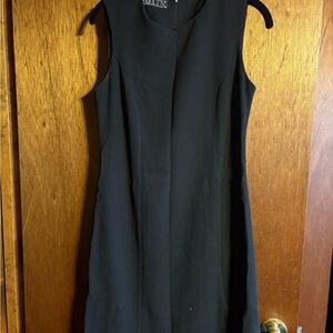 Classic Black Sleeveless Dress by Polin NOT Calvin kline